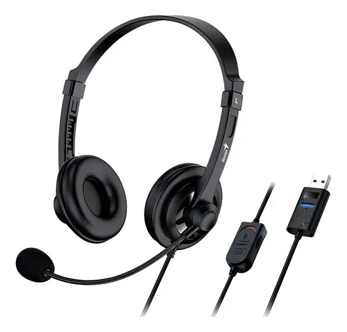 DIADEMA GENIUS HS-230U NEGRA USB-C
